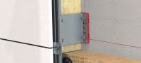 Consolă FOX VI L Consolă versatilă de perete pentru instalarea structurilor secundare de fațade Rainscreen Aplicații 13