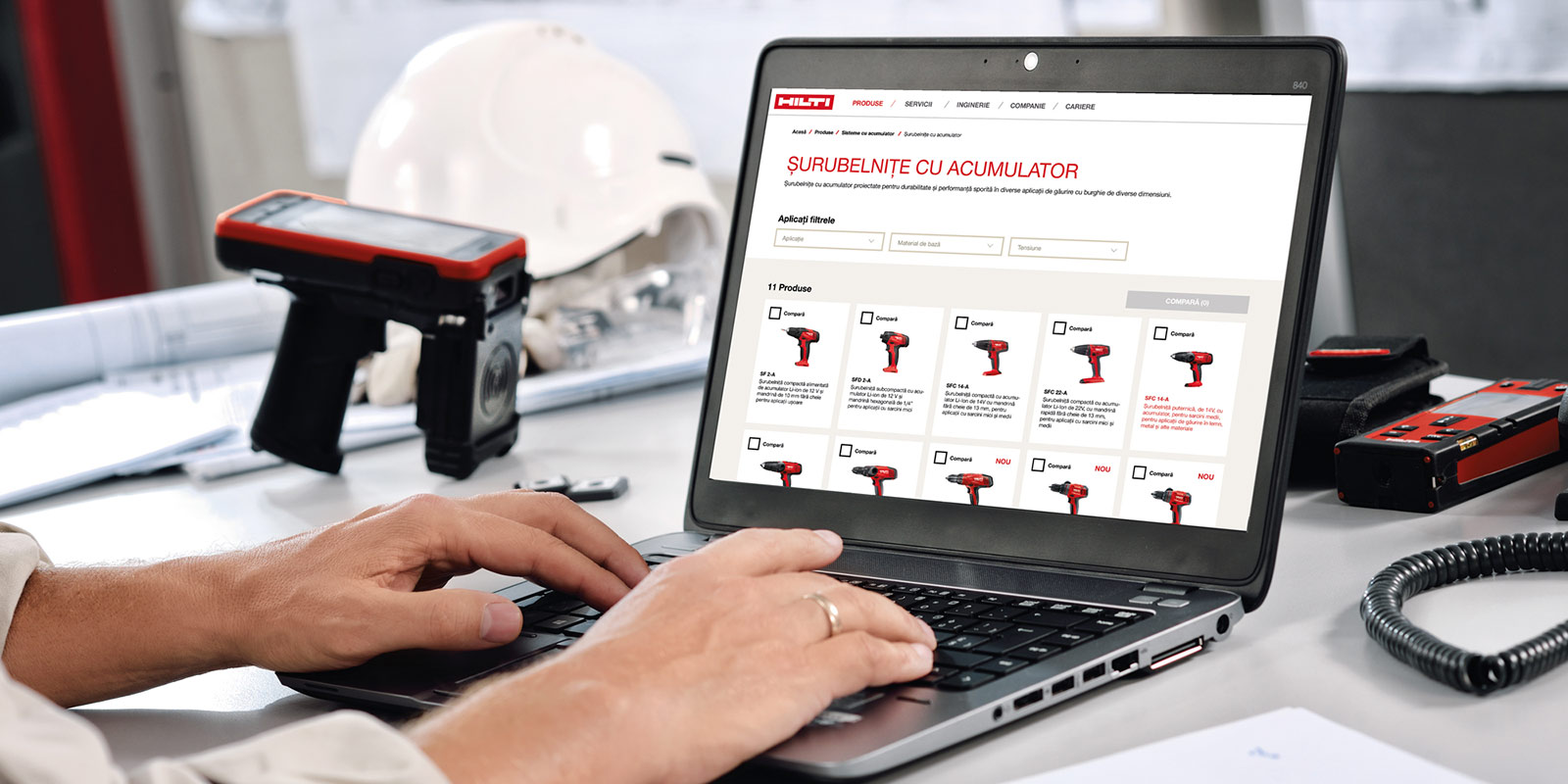 Noul Hilti Online Hilti Romania