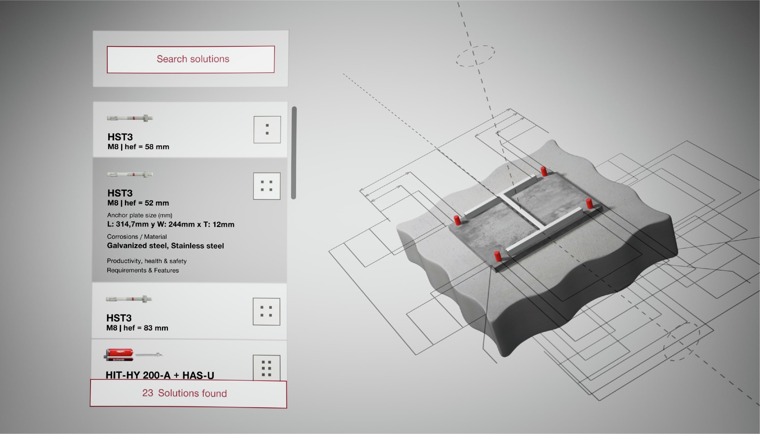 SMART DESIGN PENTRU ANCORARE IN BETON