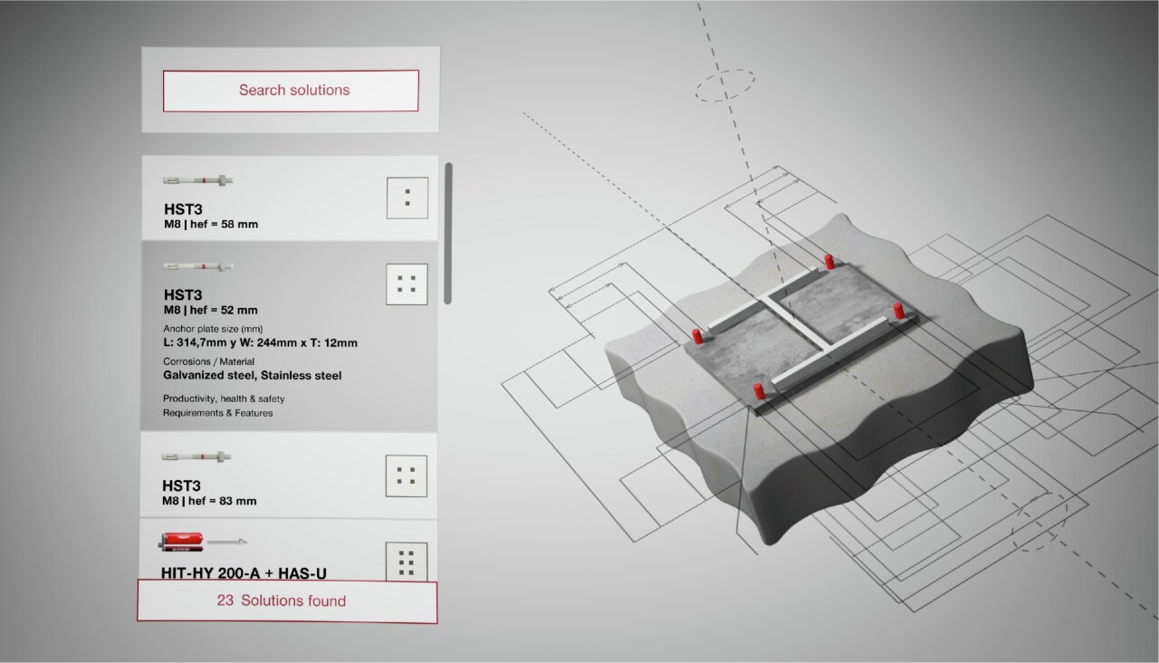 SMART DESIGN PENTRU ANCORARE IN BETON