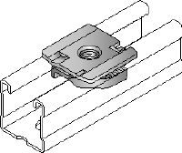 Conector pentru coliere MQA-S Conector galvanizat pentru coliere pentru fixarea componentelor filetate pe profilele MQ/HS