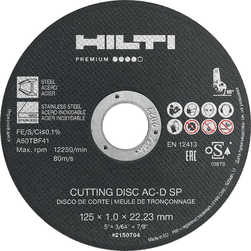Discuri de tăiere în metal SP Disc performant pentru tăierea metalului pentru polizoare unghiulare