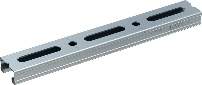 Profil MQ-21.5 Conector MQ pentru montant, galvanizat, de 21 de mm, pentru aplicații cu sarcini mici/medii