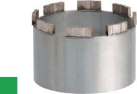 Inel de schimb abraziv SP-H Modul de înlocuire segmente diamantate premium prin sudură cu alamă pentru carotarea cu mașini de putere mare (>2,5 kW) în beton foarte abraziv