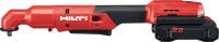 Cheie de impact SIW 4R-22 de 3/8, cu unghi drept Cheie de impact compactă, cu unghi drept, pe acumulator, pentru aplicații cu acces dificil