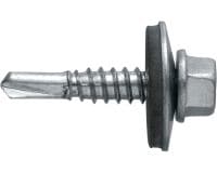 Șuruburi autoforante pentru metal S-MD LS Șurub autoforant (oțel inoxidabil A2) cu șaibă pentru fixări metal pe metal de grosime mică și medie (până la 4 mm)