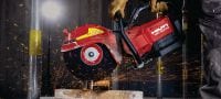 Fierăstrău pe acumulator DSH 600-22 Fierăstrău cu motor electric, pentru sarcini mari, pe acumulator, pentru beton, metal și zidărie (platforma de acumulatori Nuron) Aplicații 6