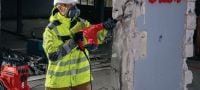 Demolator ușor TE 500 SDS-Max Ciocan demolator SDS Max (TE-Y) rezistent pentru lucrări ușoare de dăltuire în beton și zidărie Aplicații 10