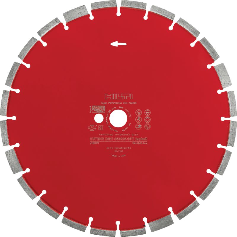 Disc diamantat pentru asfalt SPX Disc diamantat performant pentru performanță superioară de tăiere în asfalt