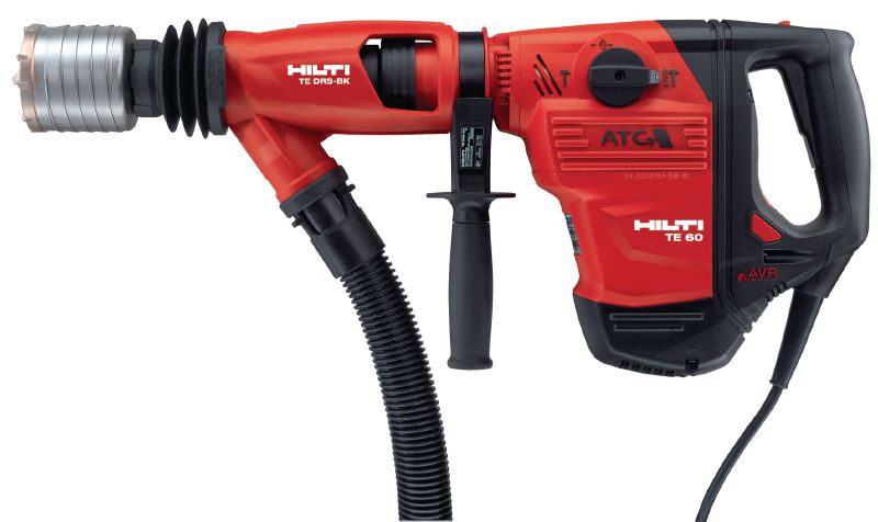 Sistem de îndepărtare a prafului TE DRS-BK Sistem de aspirare a prafului pentru carote de rotopercuție cu rotopercutoarele Hilti SDS Max (TE-Y)