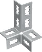 Conector profil MQV-3/3 D Conector profil galvanizat pentru structuri tridimensionale