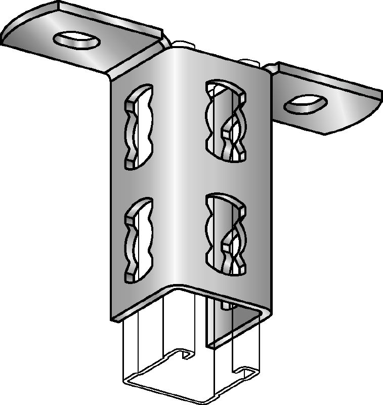 Conector pentru profile MQV-R Conector pentru profile din oțel inoxidabil (A4), utilizat ca prelungitor longitudinal pentru profilele MQ pentru montanți