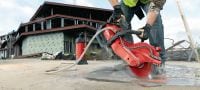 Fierăstrău pe acumulator DSH 600-22 Fierăstrău cu motor electric, pentru sarcini mari, pe acumulator, pentru beton, metal și zidărie (platforma de acumulatori Nuron) Aplicații 4