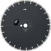 Disc diamantat pentru ferăstrău de pardoseală A1/LP (Asfalt) Disc diamantat de clasă premium (5-18 CP) pentru mașini de tăiat pardoseli – proiectat pentru tăierea asfaltului