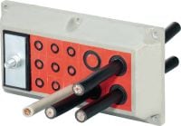 Sistem CFS-T STRF Cadre de trecere pentru instalarea modulelor în vederea etanșării cablurilor, care penetrează dulapurile electrice Aplicații 1
