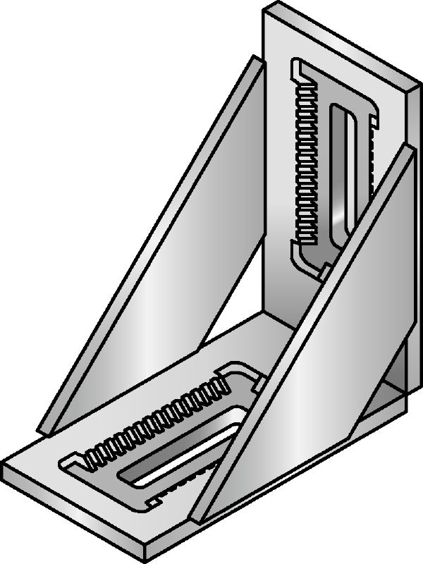 Conector MIC-BA/H Conectori zincați la cald (HDG) performanți, ce asigură cel mai înalt nivel de versatilitate din cadrul sistemului modular MI