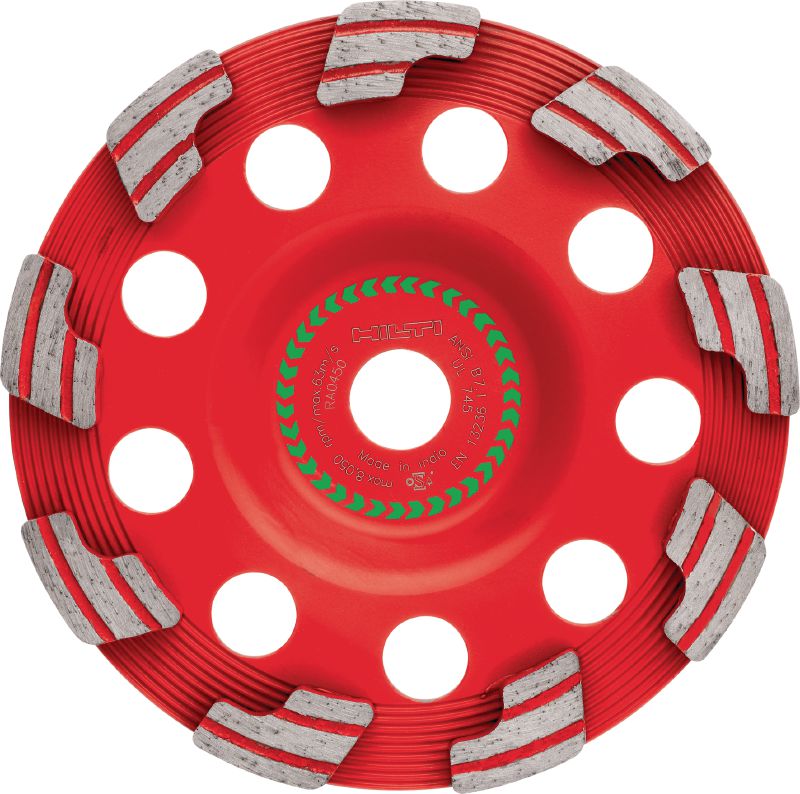 Disc diamantat SPX de șlefuit, abraziv (pentru DG/DGH 150) Disc diamantat de șlefuit, cu performanțe excelente, pentru polizorul diamantat DG/DGH 150 – pentru șlefuirea betonului ecologic și al celui abraziv