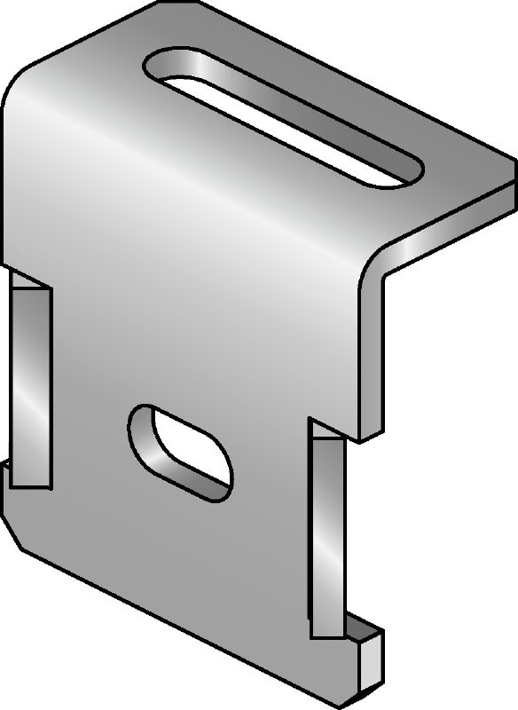 Conector MIC-UB Conector zincat la cald (HDG) pentru fixarea colierelor tip U de grinzile MI