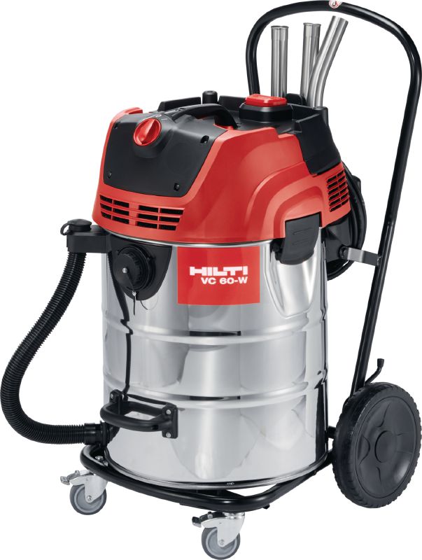 Aspirator pentru apa murdară VC 60-W Aspirator de mare capacitate pentru colectarea apei murdare, care se atașează la unelte electrice (pentru condiții umede), rezervor de 72 l