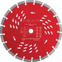 Disc diamantat universal SPX Disc diamantat extrem de performant, cu tehnologie Equidist, pentru tăiere superioară în diverse materiale de bază