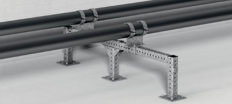 Conector MIC-BA/H Conectori zincați la cald (HDG) performanți, ce asigură cel mai înalt nivel de versatilitate din cadrul sistemului modular MI Aplicații 1