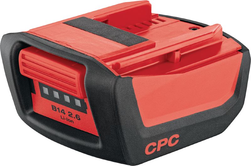 Acumulator B14 2.6 de 14 V Acumulator Li-ion compact de 14 V 2,6 Ah