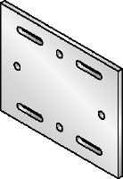 Placă de bază MIQB-S Placă de bază zincată la cald (HDG) pentru fixarea grinzilor MIQ pe oțel