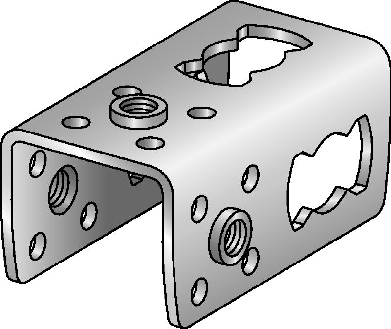 Conectori MQ3D Elemente galvanizate pentru asamblarea structurilor 3D pe șantier