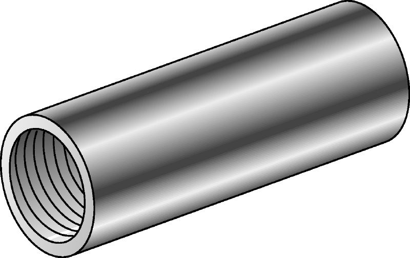 Piuliță de fixare rotundă Piuliță de fixare din oțel inoxidabil (A4) pentru prelungirea tijelor filetate