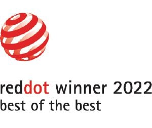                Acest produs a primit distincția „Best of the Best" 2015 la premiile Red Dot pentru design.            