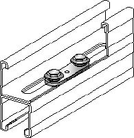 Conector profil MQZ-F Conector profil zincat la cald (HDG) pentru realizarea profilelor duble