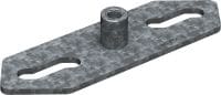Conector pentru coliere MT-PCC-G Conector pentru colier cu filet pentru fixarea colierelor de conducte direct pe grinzile MT