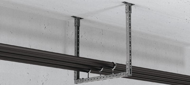 Piuliță cu bolț Fast-Lock MT- FL OC pentru profile Piuliță cu bolț Fast-Lock pentru profile, pentru fixarea plăcilor de bază și a conectorilor pe profile pentru montanți MT, pentru utilizare în medii exterioare cu poluare redusă Aplicații 1