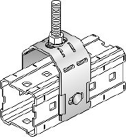 Șaibă plată M10 HDG, conformă cu standardul DIN 125 Conector zincat la cald (HDG) pentru fixarea tijelor filetate M12 (1/2) și M20 (3/4) pe profilele MI Aplicații 1