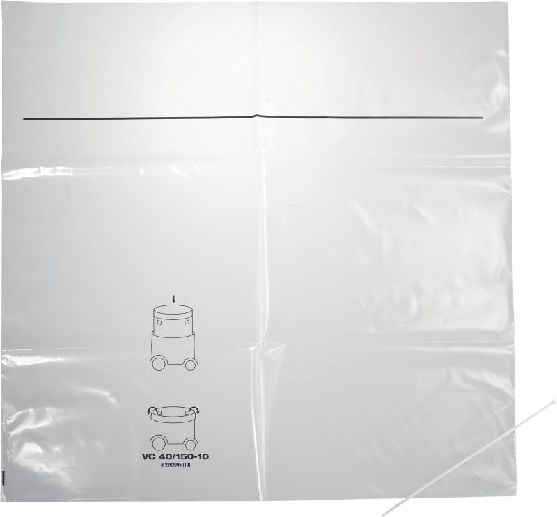 Saci aspirator VC 40-X (10) plastic 