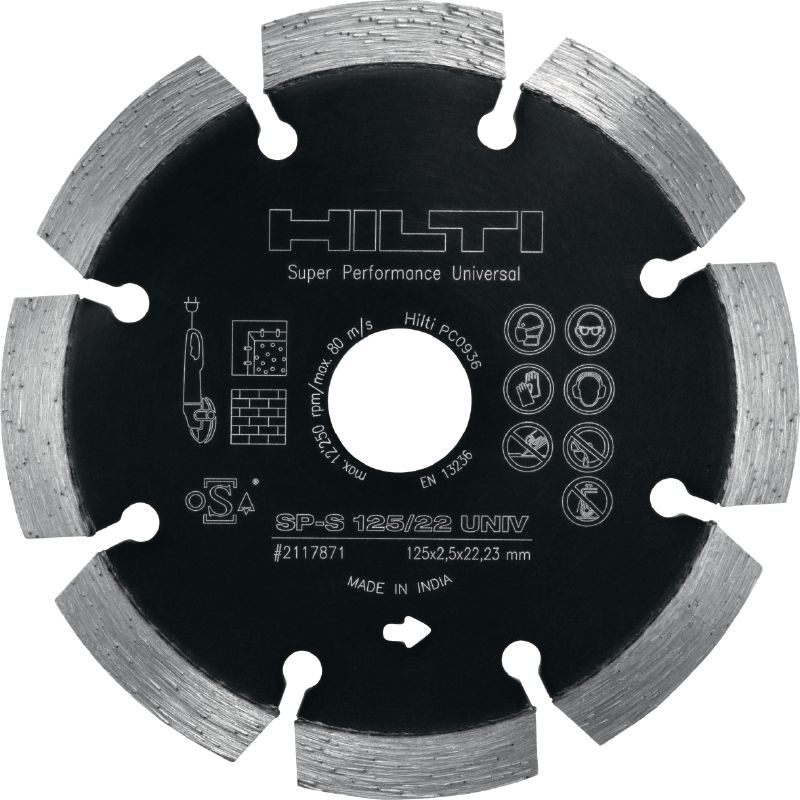 Disc diamantat universal SP Disc diamantat premium pentru tăiere în diverse materiale de bază