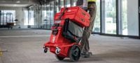 Extractor de praf din clasa L VC 40L-X Aspirator puternic cu recipient de mare capacitate și mâner de împingere, care se atașează la unelte electrice pentru operațiuni de curățare pe șantier (în condiții umede și uscate), rezervor de 30 l Aplicații 2