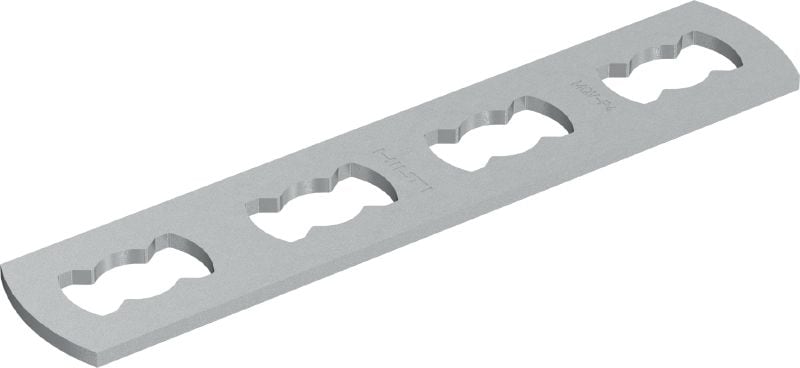 Conector profil MQV-P4 Conector profil galvanizat și plat, utilizat ca prelungitor longitudinal pentru profilele MQ pentru montanți