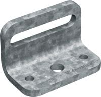 Colțar pentru fixarea grinzilor MT-FA-G OC Placă în unghi cu fante pentru fixarea materialelor pe grinzi MT, pentru utilizare în aplicații de exterior cu un nivel redus de poluare