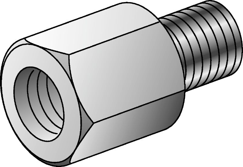 Adaptoare cu filet GA Adaptoare cu filet galvanizate pentru conectarea filetelor cu diametre interioare și exterioare diferite