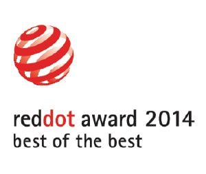                Acest produs a primit distincția „Best of the Best" 2015 la premiile Red Dot pentru design.            