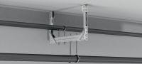 Conector canal MQN-B Conector galvanizat pentru profile, de calitate superioară – testat pentru rezistența la incendiu conform ETA Aplicații 1