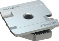 Conector pentru coliere MQA-S Conector galvanizat pentru coliere pentru fixarea componentelor filetate pe profilele MQ/HS