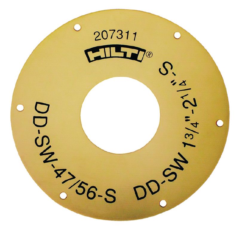 Garnitură de etanșare DD-SW-S Etanșare pentru sistemul de captare a apei DD-WC-S pentru coroane cu diametrul între 8 mm (5/16) și 87 mm (3 7/16)