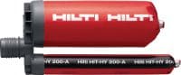 Ancoră chimică HIT-HY 200-A Mortar hibrid injectabil cu performanțe maxime, pentru tije filetate și armătură post-instalată supuse la sarcini mari