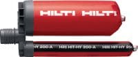 Ancoră chimică HIT-HY 200-A Mortar hibrid injectabil cu performanțe maxime, pentru tije filetate și armătură post-instalată supuse la sarcini mari