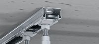 MM-ST Colier de țeavă preasamblat galvanizat pentru conectare rapidă la profilele MQ pentru montanți Aplicații 1