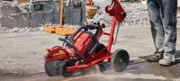 Fierăstrău cu motor electric DSH 700-22 (mâner posterior) Fierăstrău cu motor electric, cu mâner posterior, pentru sarcini mari, pe acumulator, pentru beton, metal și zidărie (platforma de acumulatori Nuron) Aplicații 7